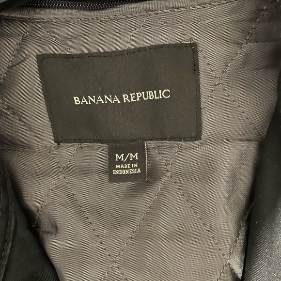 Banana Republic Mens trench coat - size medium - Picture 2 of 3